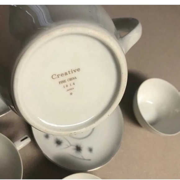 Mid Century Starburst Tea Set - Picture 5 of 6